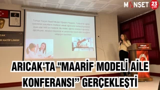 Arıcak'ta "Maarif Modeli Aile Konferansı” gerçekleşti