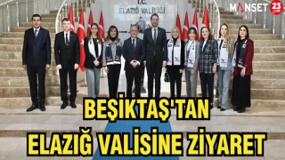 Beşiktaş'tan, Elazığ Valisine ziyaret