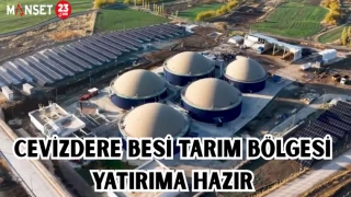 CEVİZDERE BESİ TARIM BÖLGESİ YATIRIMA HAZIR