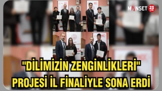 "DİLİMİZİN ZENGİNLİKLERİ" PROJESİ İL FİNALİYLE SONA ERDİ