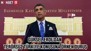 Gürsel Erol’dan Terörsüz Türkiye konusuna örnek duruş