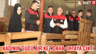 KADININ GÜCÜ BİR KEZ DAHA ORTAYA ÇIKTI