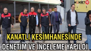 Kanatlı Kesimhanesinde Denetim Ve İnceleme Yapıldı