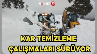 Kar Temizleme Çalışmaları Sürüyor