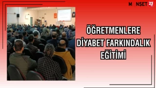 ÖĞRETMENLERE DİYABET FARKINDLIK EĞİTİMİ
