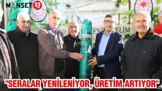 "SERALAR YENİLENİYOR, ÜRETİM ARTIYOR"