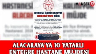 Alacakaya’ya 10 Yataklı Entegre Hastane Müjdesi