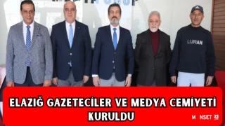 ELAZIĞ GAZETECİLER VE MEDYA CEMİYETİ KURULDU