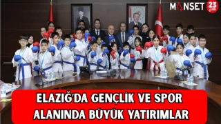Elazığ’da Gençlik ve Spor Alanında Büyük Yatırımlar