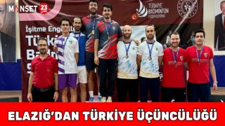 Elazığ’dan Türkiye Üçüncülüğü