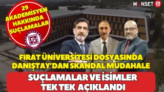 Fırat Üniversitesi Dosyasında Danıştay’dan Dikkat Çeken Karar