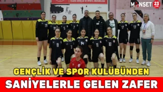 GENÇLİK VE SPOR KULÜBÜNDEN SANİYELERLE GELEN ZAFER