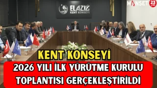 Kent Konseyi 2026 Yılı İlk Yürütme Kurulu Toplantısı Gerçekleştirildi