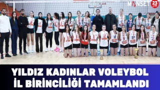 Yıldız Kadınlar Voleybol İl Birinciliği Tamamlandı
