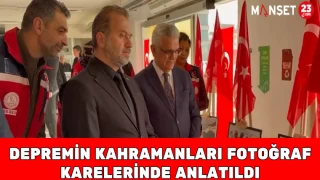 Depremin Kahramanları Fotoğraf Karelerinde Anlatıldı