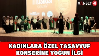 Kadınlara Özel Tasavvuf Konserine Yoğun İlgi