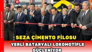 Seza Çimento Filosu Yerli Bataryalı Lokomotifle Güçleniyor