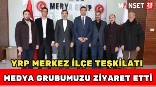 YRP Merkez İlçe Teşkilatı Medya Grubumuzu Ziyaret Etti