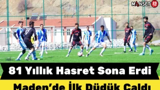 81 Yıllık Hasret Sona Erdi, Maden’de İlk Düdük Çaldı