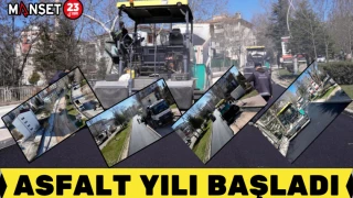 ASFALT YILI BAŞLADI
