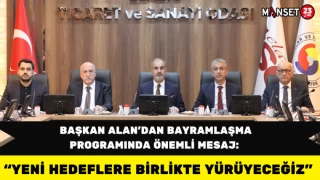 Başkan Alan’dan Bayramlaşma Programında Önemli Mesaj: “Yeni Hedeflere Birlikte Yürüyeceğiz”