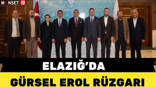 ELAZIĞ’DA GÜRSEL EROL RÜZGARI