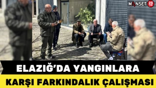 Elazığ’da Yangınlara Karşı Farkındalık Çalışması
