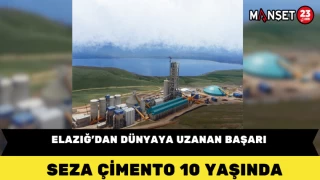 Elazığ’dan Dünyaya Uzanan Başarı: Seza Çimento 10 Yaşında