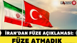 İran’dan Türkiye Açıklaması: Füze Atmadık