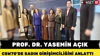 Prof. Dr. Yasemin Açık, CSW70’de Kadın Girişimciliğini Anlattı