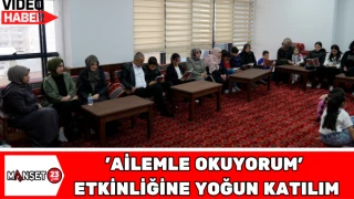 'Ailemle Okuyorum' Etkinliğine Yoğun Katılım
