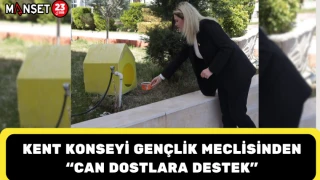 Elazığ Kent Konseyi Gençlik Meclisinden Can Dostlara Destek