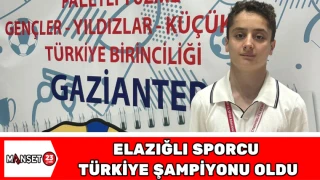 Elazığlı Sporcu Türkiye Şampiyonu Oldu