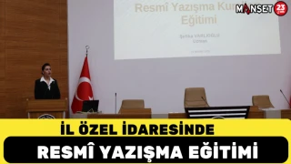 İl Özel İdaresinde Resmî Yazışma Eğitimi