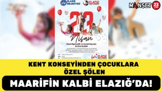 Kent Konseyinden Çocuklara Özel Şölen: Maarifin Kalbi Elazığ’da!