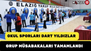 OKUL SPORLARI DART YILDIZLAR GRUP MÜSABAKALARI TAMAMLANDI