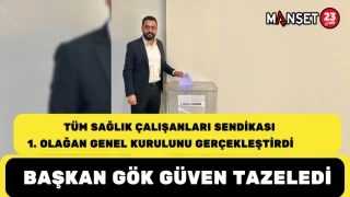 TÜM SAĞLIK ÇALIŞANLARI SENDİKASI 1. OLAĞAN GENEL KURULUNU GERÇEKLEŞTİRDİ BAŞKAN GÖK GÜVEN TAZELEDİ