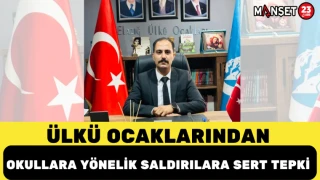Ülkü Ocaklarından Okullara Yönelik Saldırılara Sert Tepki