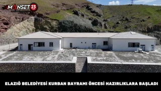 Elazığ Belediyesi Kurban Bayramı Öncesi Hazırlıklara Başladı