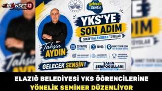Elazığ Belediyesi YKS Öğrencilerine Yönelik Seminer Düzenliyor