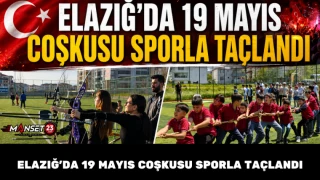 Elazığ’da 19 Mayıs Coşkusu Sporla Taçlandı