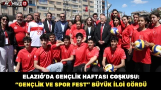 Elazığ’da Gençlik Haftası Coşkusu: “Gençlik ve Spor Fest” Büyük İlgi Gördü