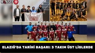 Elazığ’da Tarihi Başarı: 3 Takım Üst Liglerde