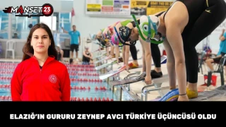 Elazığ’ın Gururu Zeynep Avcı Türkiye Üçüncüsü Oldu