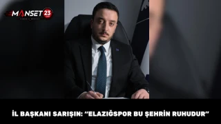 İl Başkanı Sarışın: “Elazığspor Bu Şehrin Ruhudur”