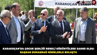 Karakoçan’da Çocuk Şenliği Renkli Görüntülere Sahne Oldu: Başkan Dumandağ Miniklerle Buluştu