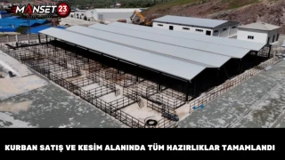 Kurban Satış Ve Kesim Alanında Tüm Hazırlıklar Tamamlandı