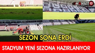 Sezon Sona Erdi, Stadyum Yeni Sezona Hazırlanıyor