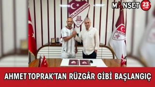 Ahmet Toprak’tan Rüzgâr Gibi Başlangıç
