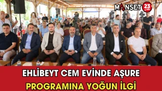 Ehlibeyt Cem Evinde Aşure Programına Yoğun İlgi
